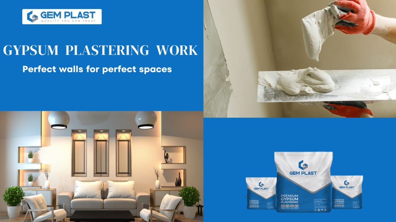 What is gypsum plastering