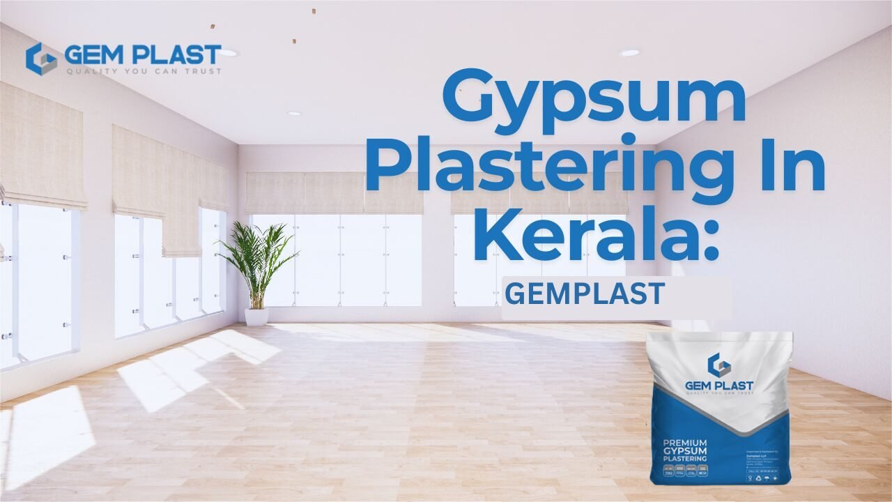 Gypsum plaster vs pop