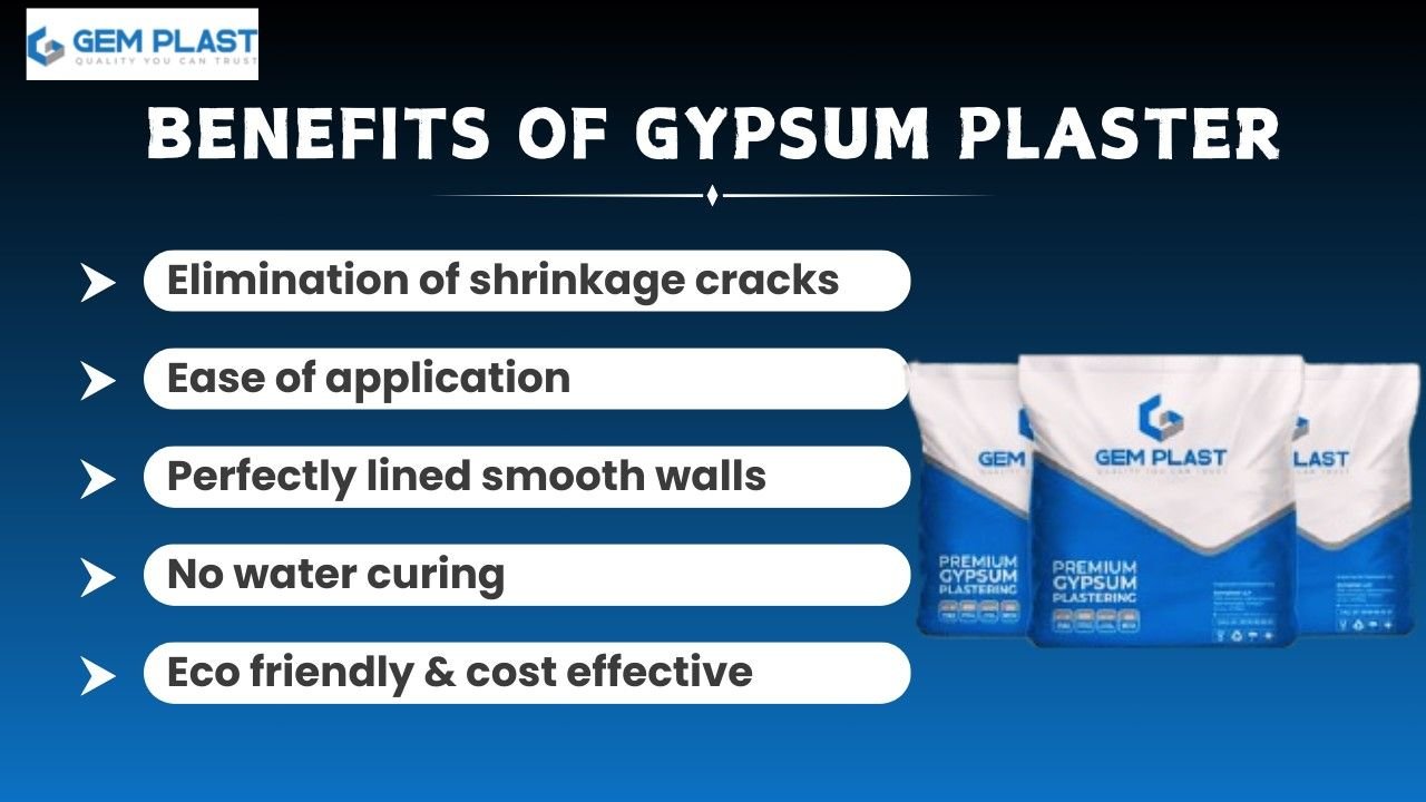 Gypsum powder uses