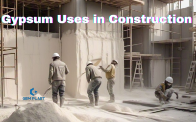 Gypsum uses in construction