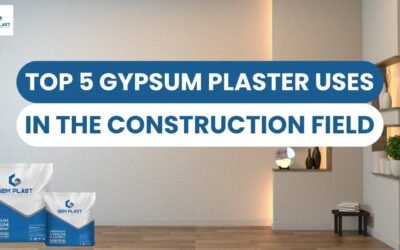 Gypsum plaster uses