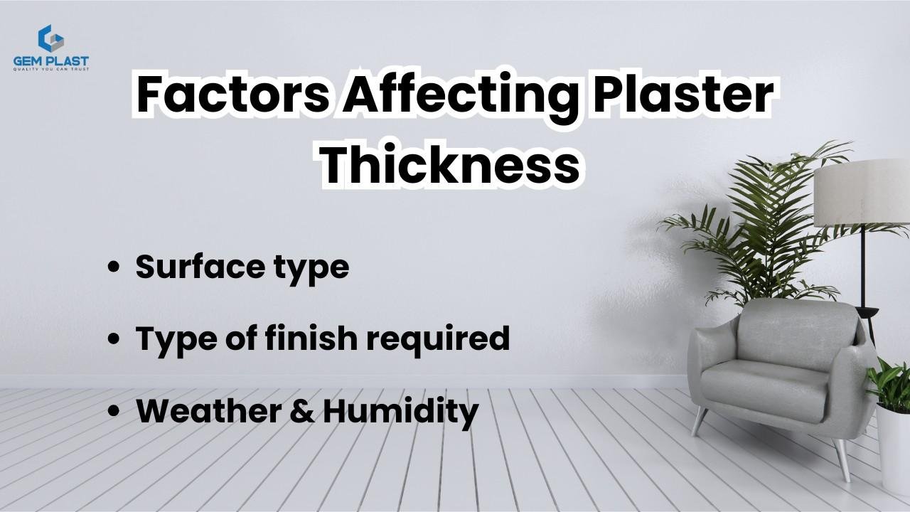 Gypsumplasterthickness (1) gypsum plaster thickness