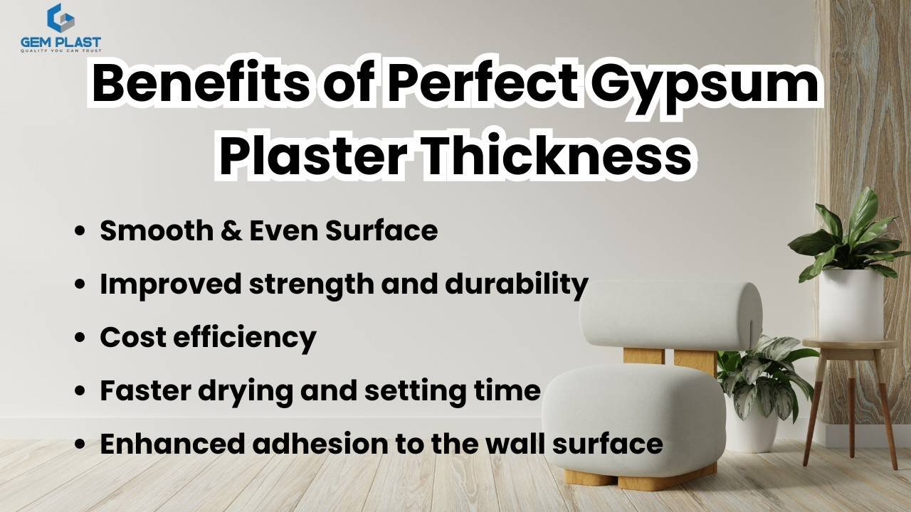 Gypsumplasterthickness gypsum plaster thickness