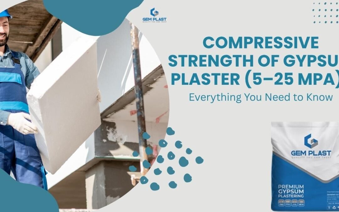 compressive strength of gypsum plaster
