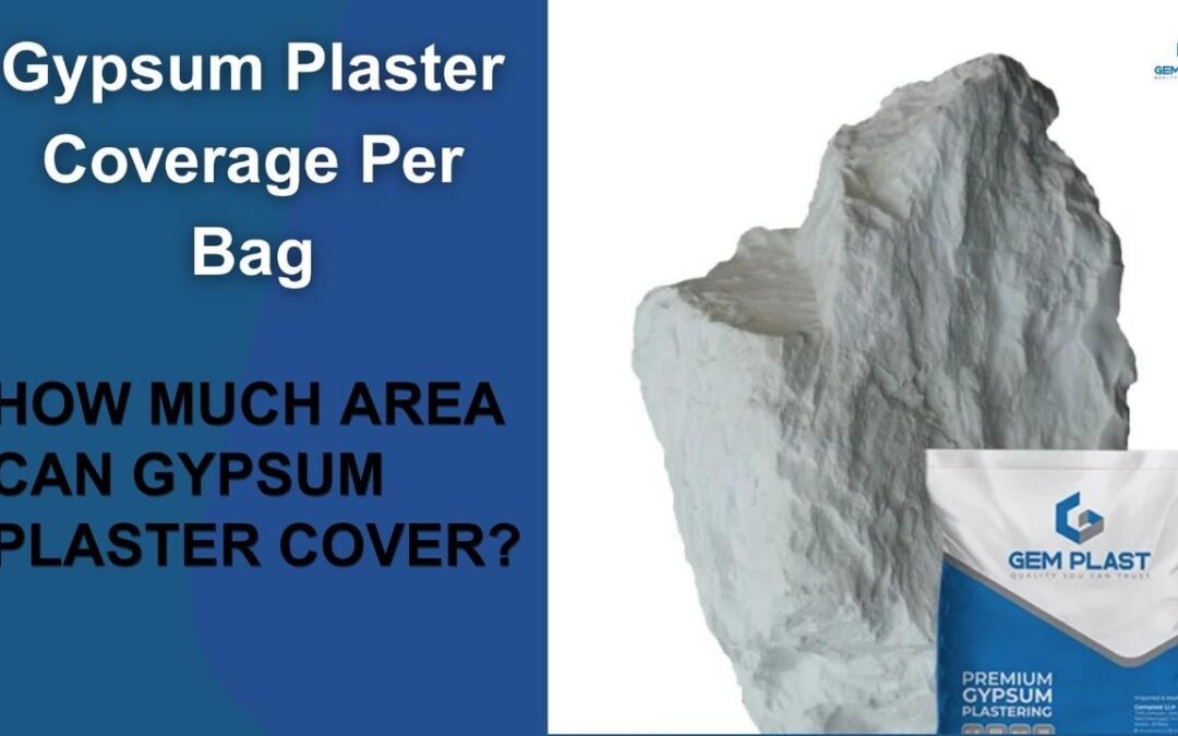 Gypsum Plaster Coverage per Bag