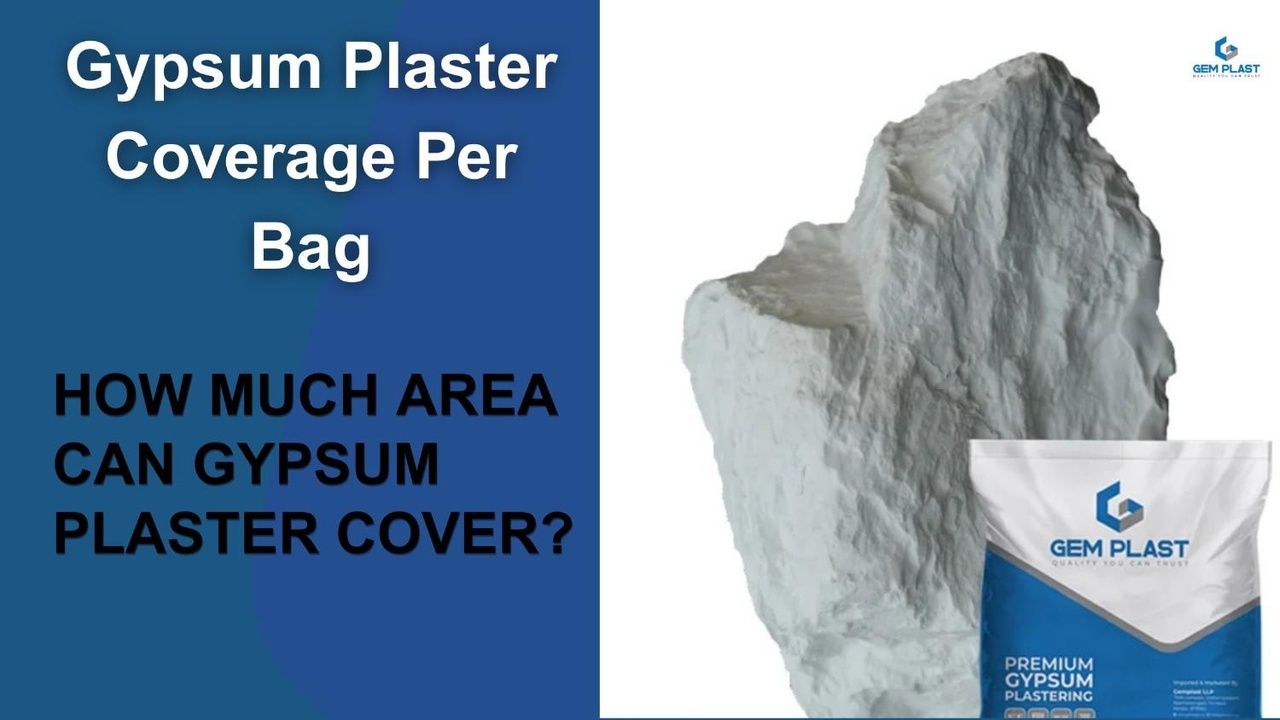 Gypsum Plaster Coverage per Bag