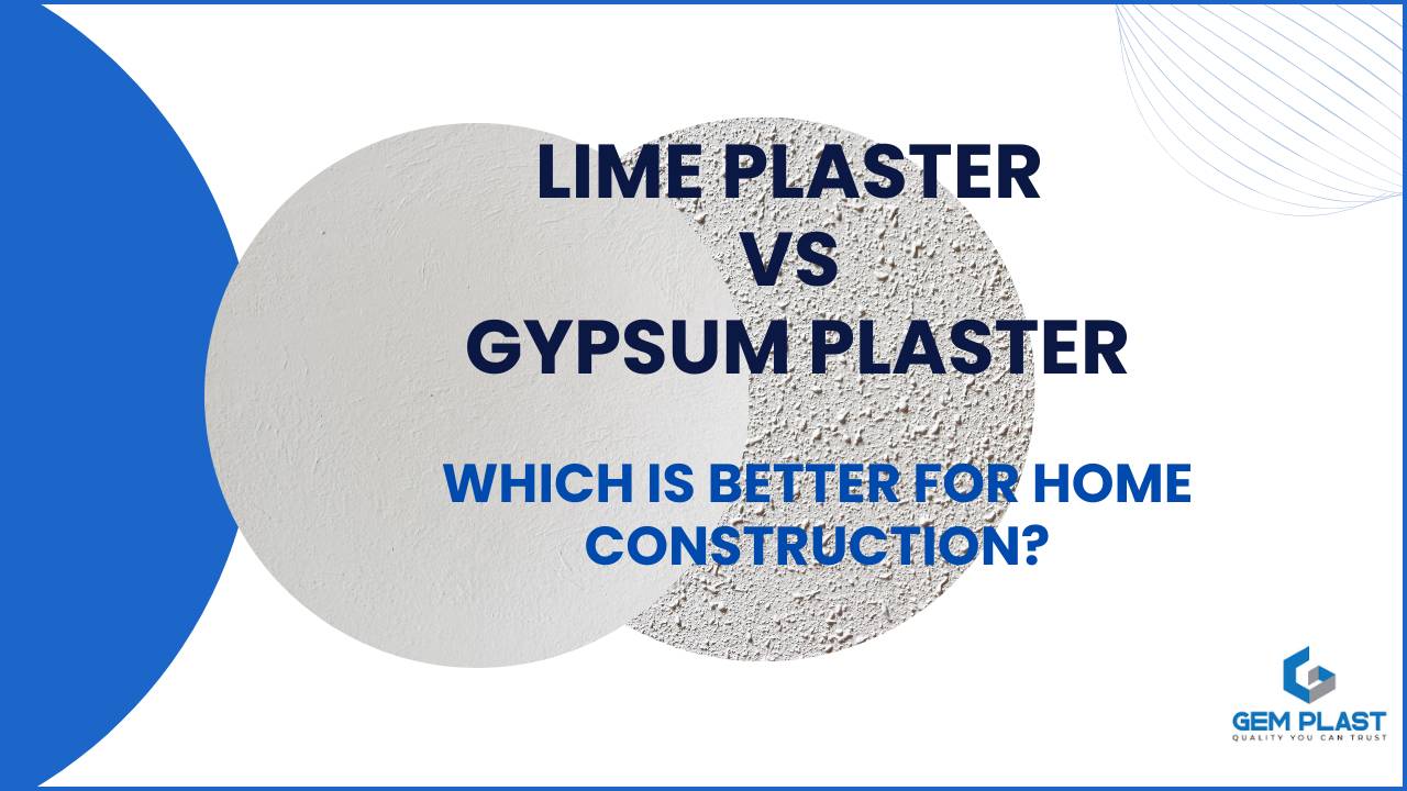 lime plaster vs gypsum plaster